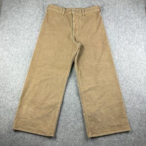 Universal Thread Sailor Wide Leg Pants Womens 14R Corduroy Stretch Boho Baggy